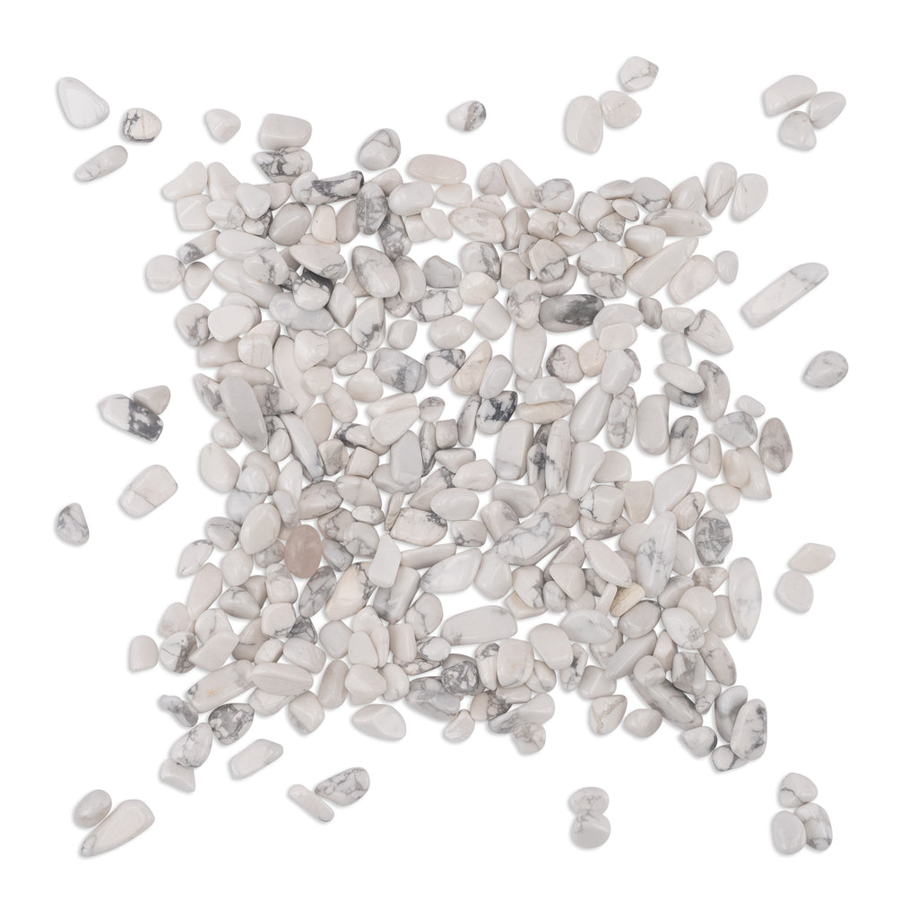 Marble Effect White Stones 5-7mm