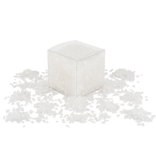 Clear Mini Crushed Glass 900g **School Bulk Buy** - CLEARANCE