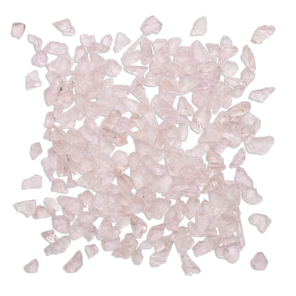 Clear Pink Mini Crushed Glass 900g **School Bulk Buy** - CLEARANCE