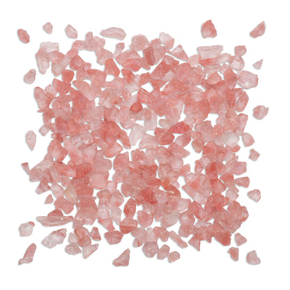 Pink Mini Crushed Glass 900g **School Bulk Buy** - CLEARANCE