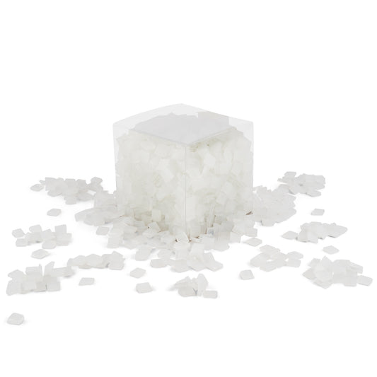 Moonstone 1 x 1cm 1Kg White Tile **School Bulk Buy**