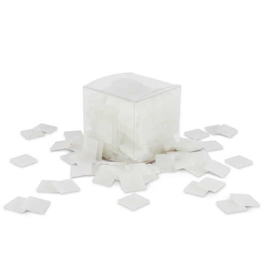 Moonstone 2.5 x 2.5cm 1Kg White Tile **School Bulk Buy**