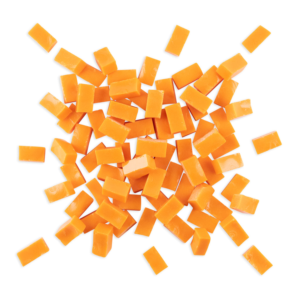 2013 Carrot Orange Smalti Glass Brick Mosaic Tiles 250g