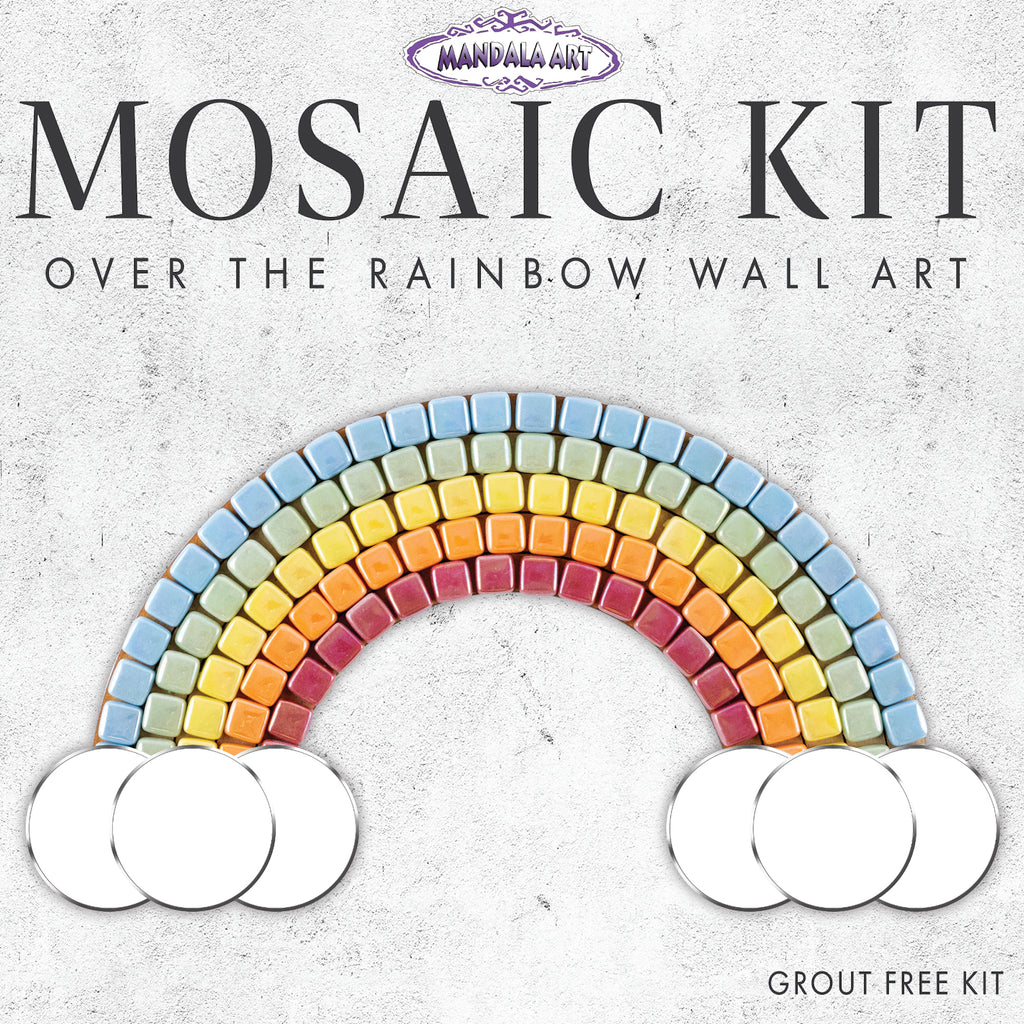 Over The Rainbow Mosaic Wall Art Kit - Bunnings Exclusive