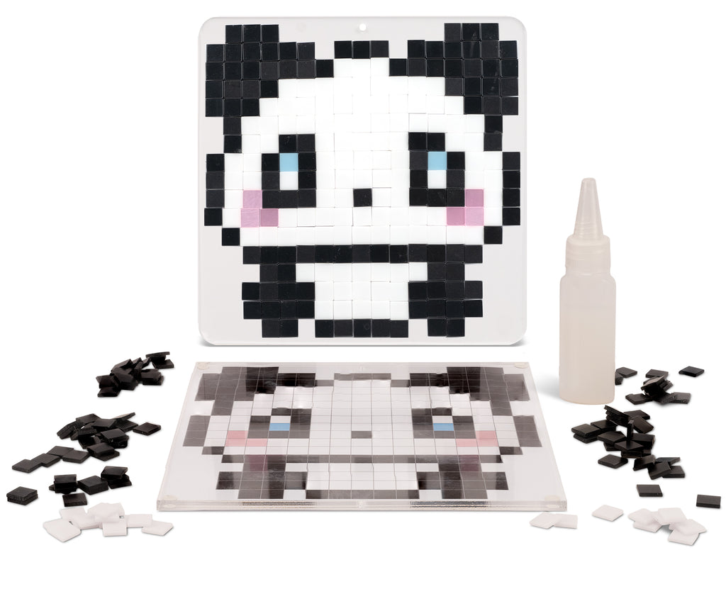 Cutie Panda Pixel Art Mosaic Kit