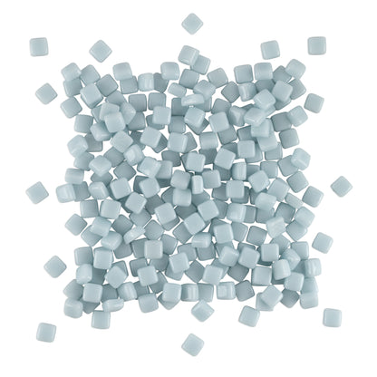 Eggshell Blue Mini Pastel Glass Blocks 1Kg **School Bulk Buy**