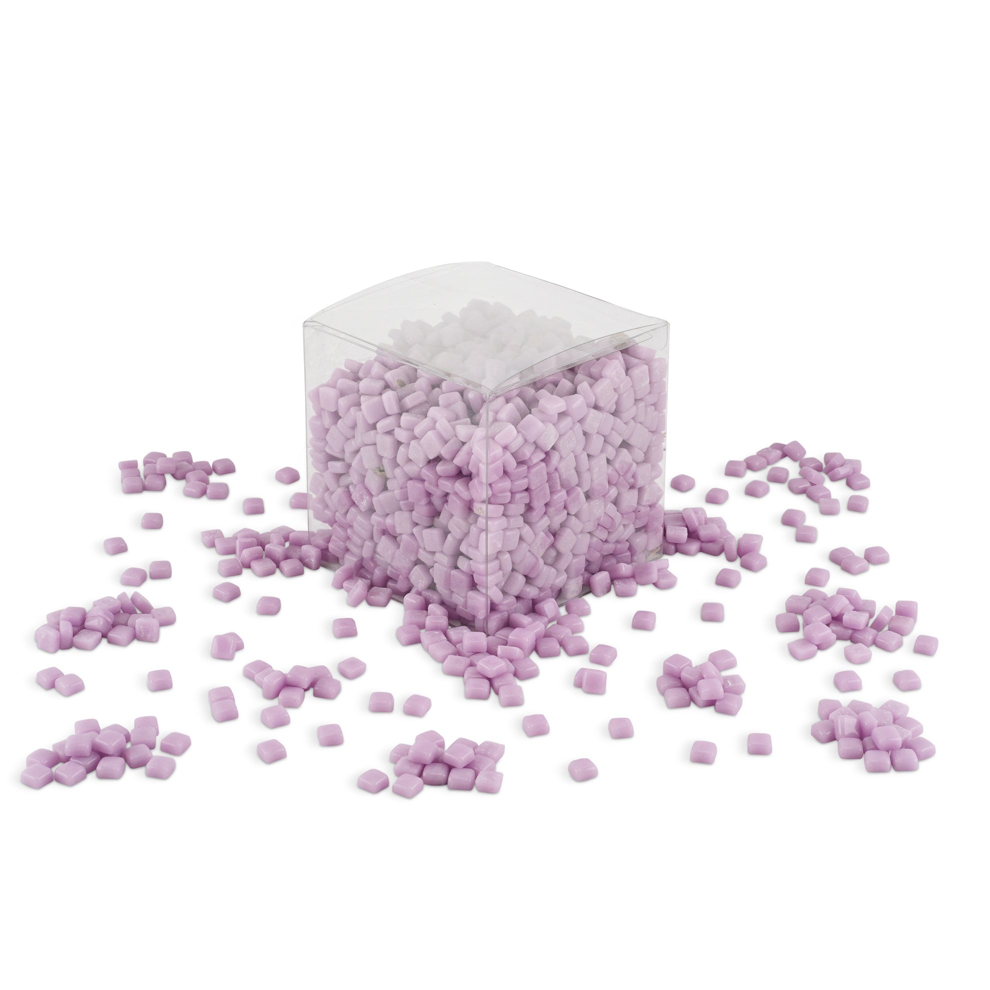 Lavender Mini Pastel Glass Blocks 1Kg **School Bulk Buy** β Mandala Art ...