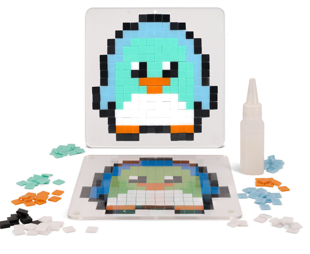 Pengy Penguin Pixel Art Mosaic Kit