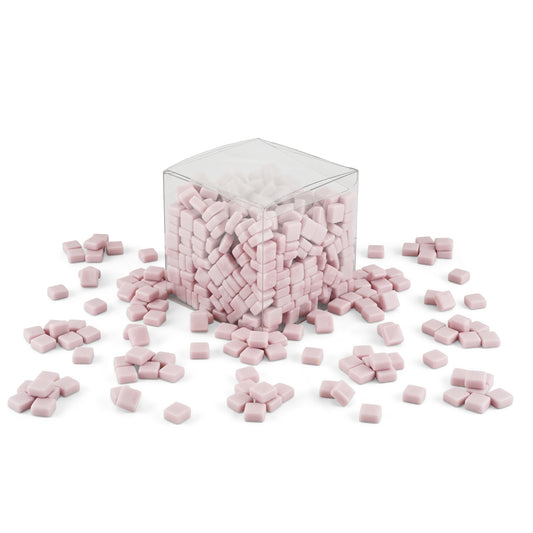 Pink Glass Blocks 12mm Mosaic Tiles 1Kg **School Bulk Buy**