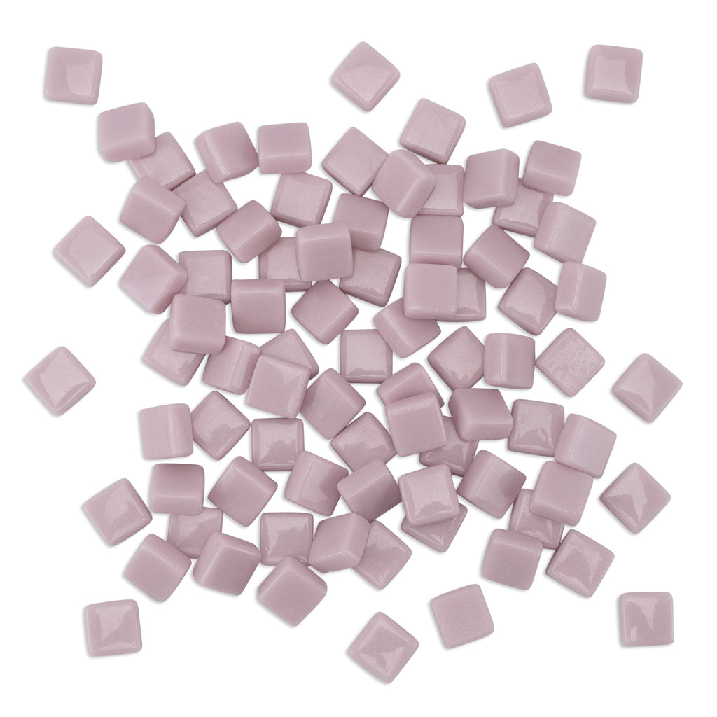 Pink Glass Blocks Pink Mosaic tiles 250g