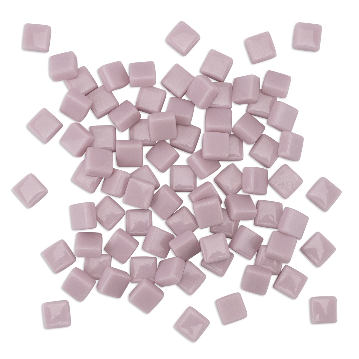 Pink Glass Blocks 12mm Mosaic Tiles 1Kg **School Bulk Buy**
