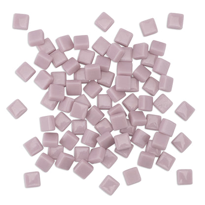 Pink Glass Blocks 12mm Mosaic Tiles 1Kg **School Bulk Buy**