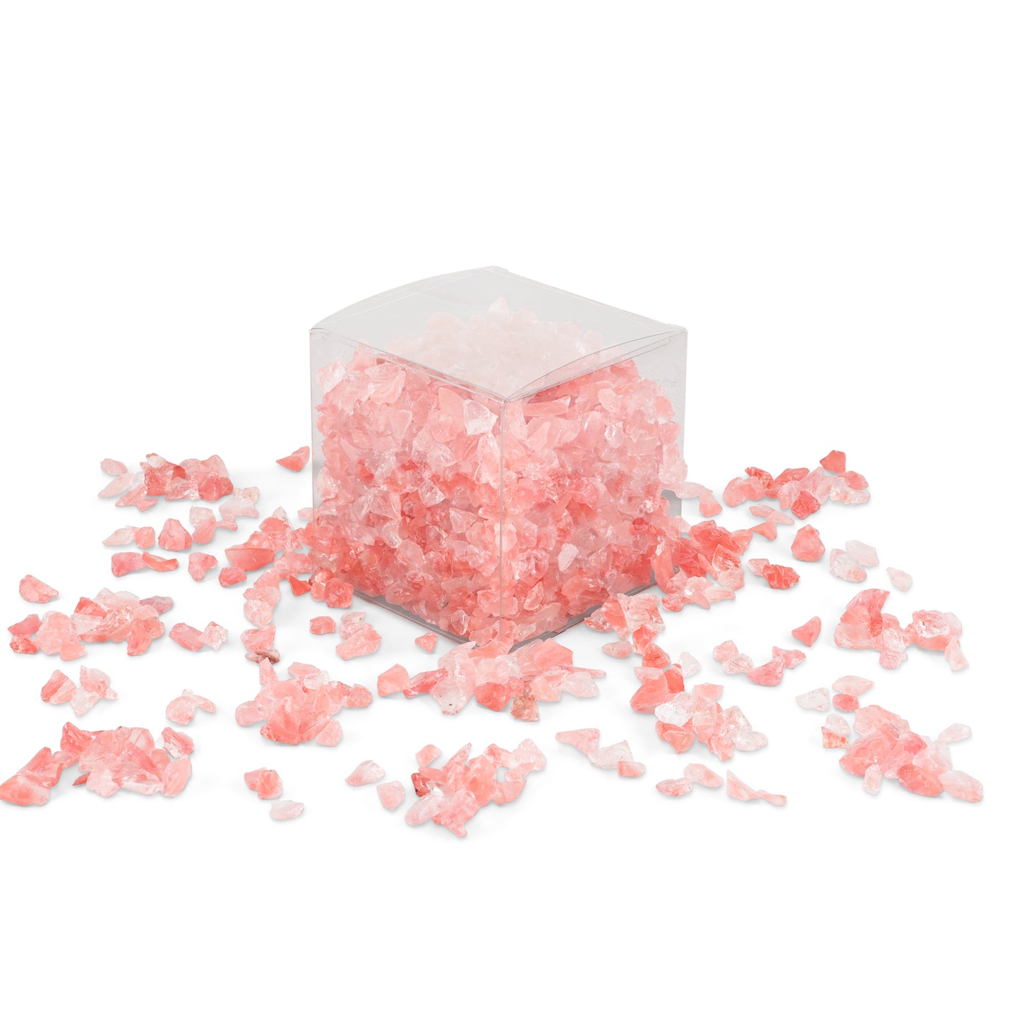 Pink Crushed Glass 1Kg **School Bulk Buy**