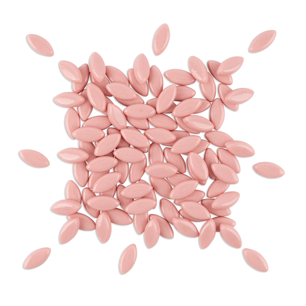 Pink Flower Petal Shaped Mosaic Pink Tiles 250g