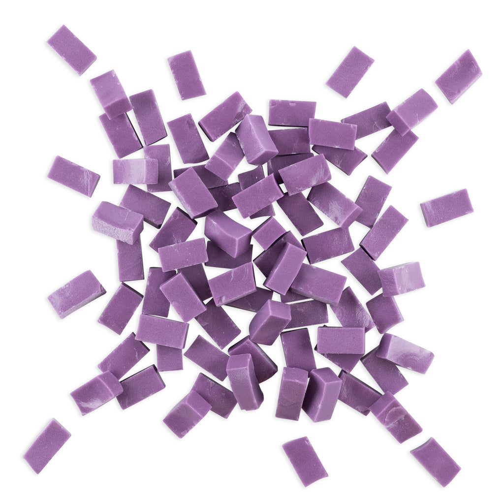 6007 Purple Smalti Glass Brick Mosaic Tiles 250g