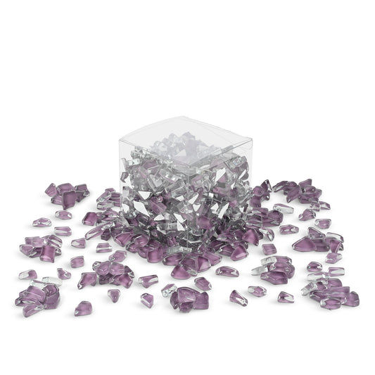 Purple Crackled 1Kg Purple Tile **School Bulk Buy**