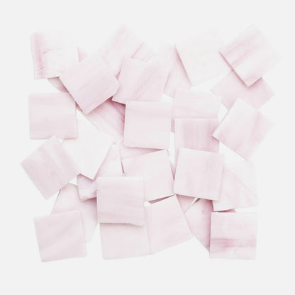 Rose Quartz 2.5 x 2.5cm 1Kg Pink Tile **School Bulk Buy**