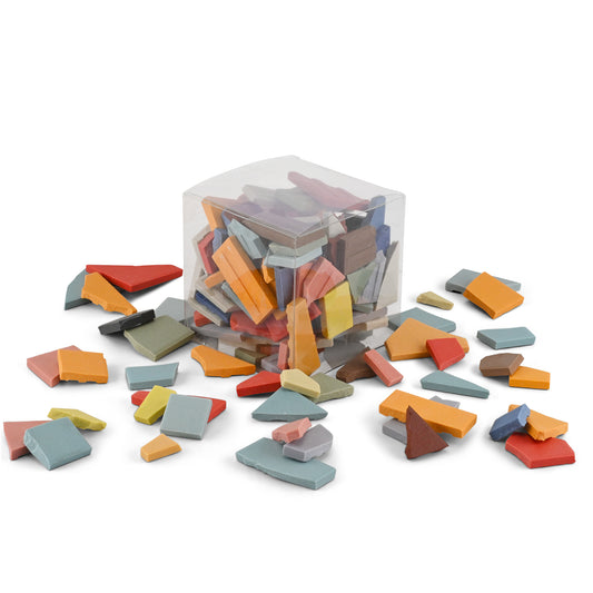 Porcelain Ceramic Tiles - Broken Pieces **School Bulk Buy**