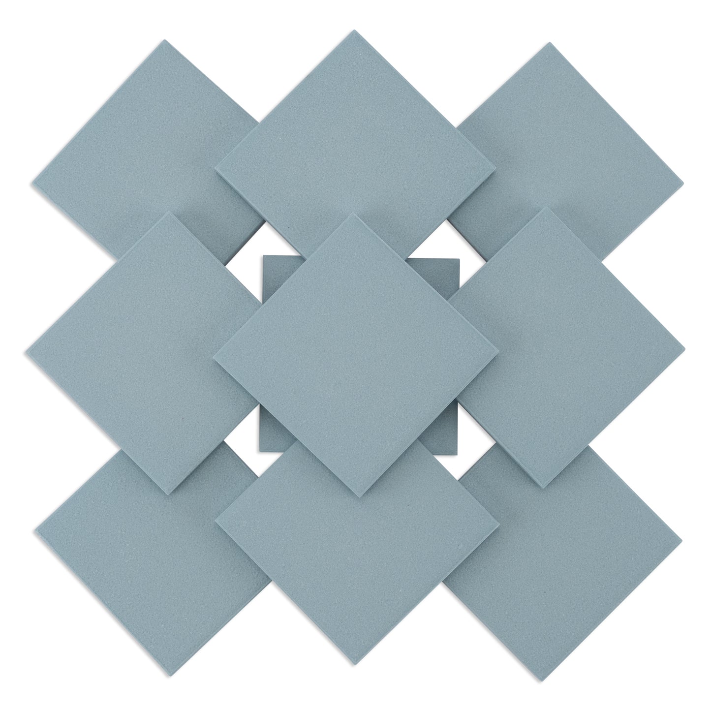 Teal 48mm Porcelain Ceramic Blue Green Tiles 250g