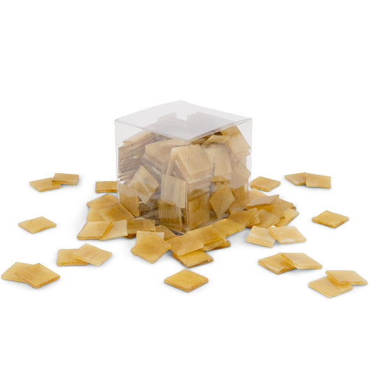 Tiger Eye 2.5 x 2.5cm 1Kg Yellow Tile **School Bulk Buy**