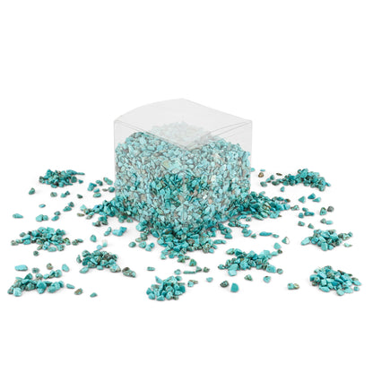 Blue Coloured Stones 5-7mm 1Kg **School Bulk Buy** - CLEARANCE