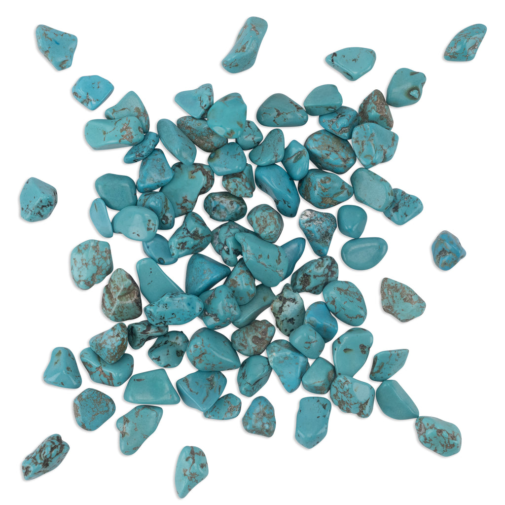 Blue Coloured Stones 9-12mm