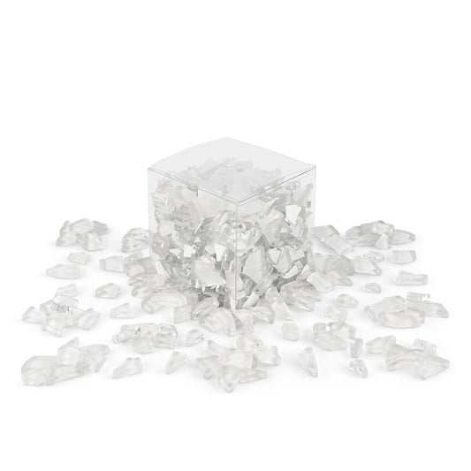 White Crackled 1Kg White Tile **School Bulk Buy**