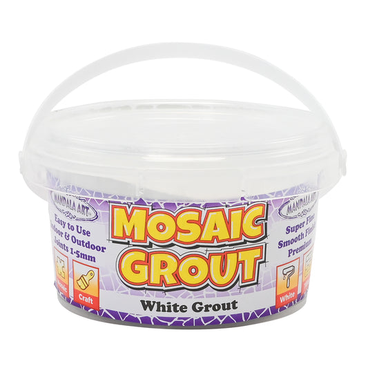 Superfine Mosaic Grout Powder - White 500g