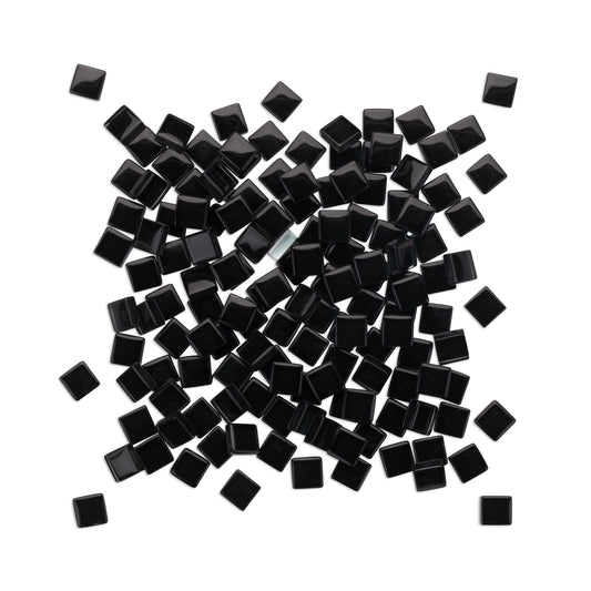 Black Crystal Glass Tiles 250g