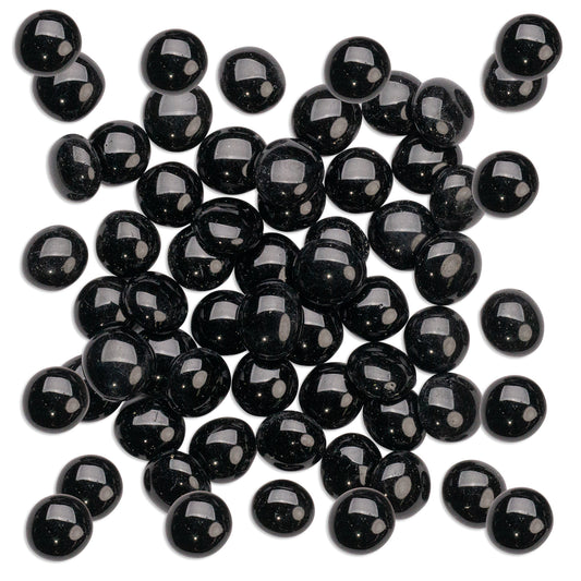 Black Glass Mosaic Pebbles 250g