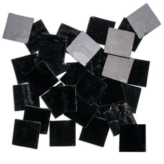 Black Ruby 2.5 x 2.5cm 250g Black Tile