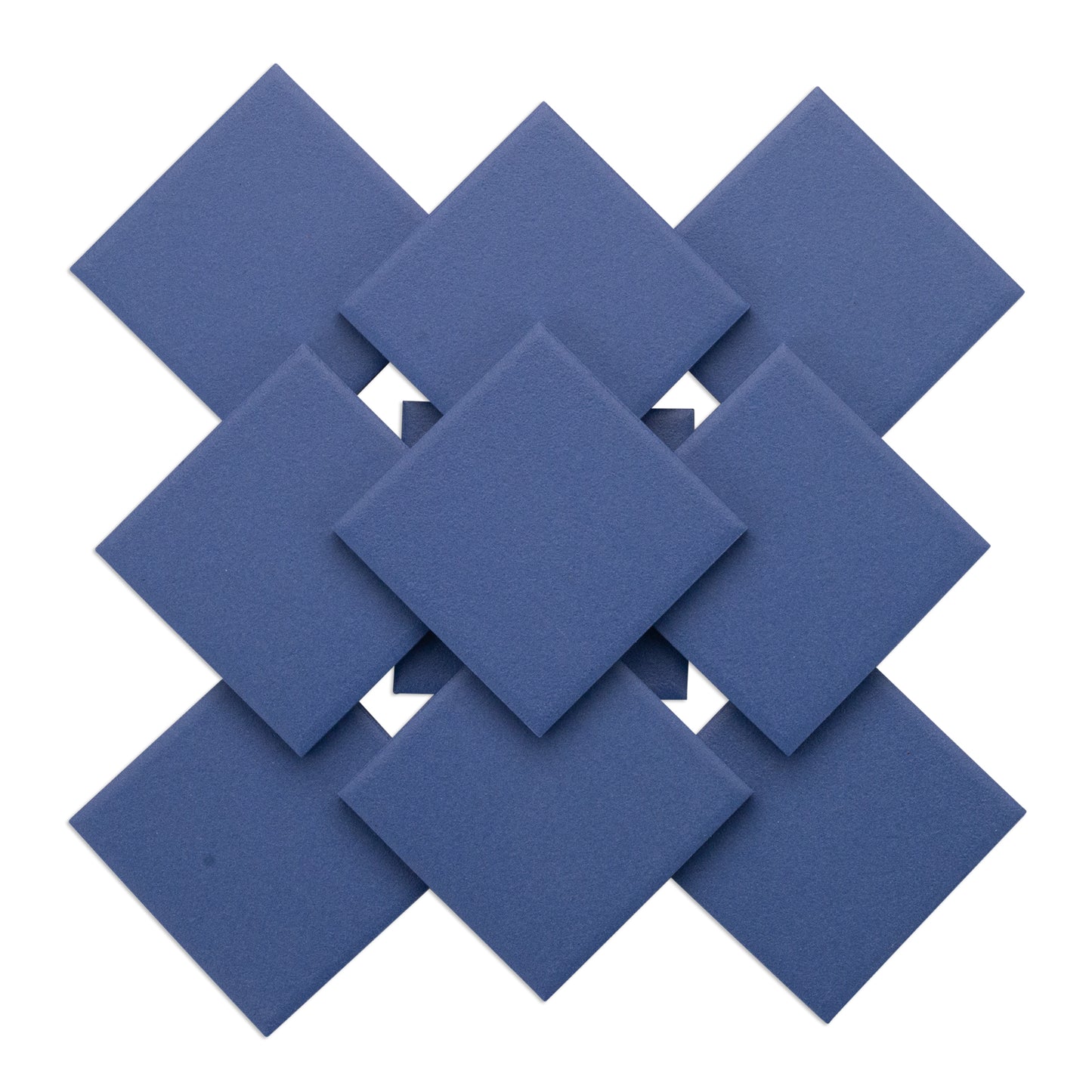 Blue 48mm Porcelain Ceramic Tiles 250g