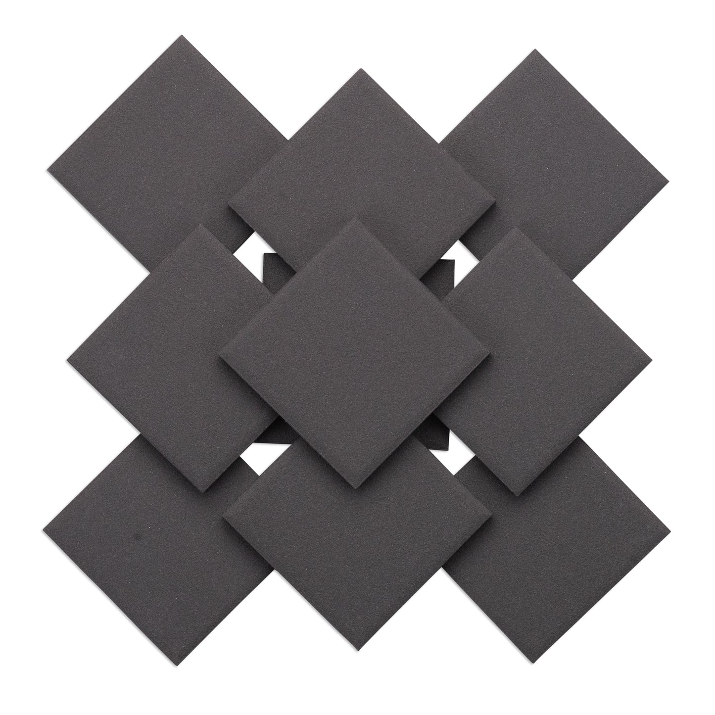 Charcoal 48mm Porcelain Ceramic Black Tiles 250g