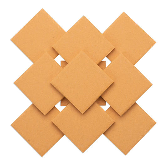 Desert Sands 48mm Porcelain Ceramic Orange Tiles 250g