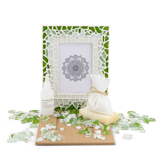 Earth Photo Frame Mosaic Craft Kit