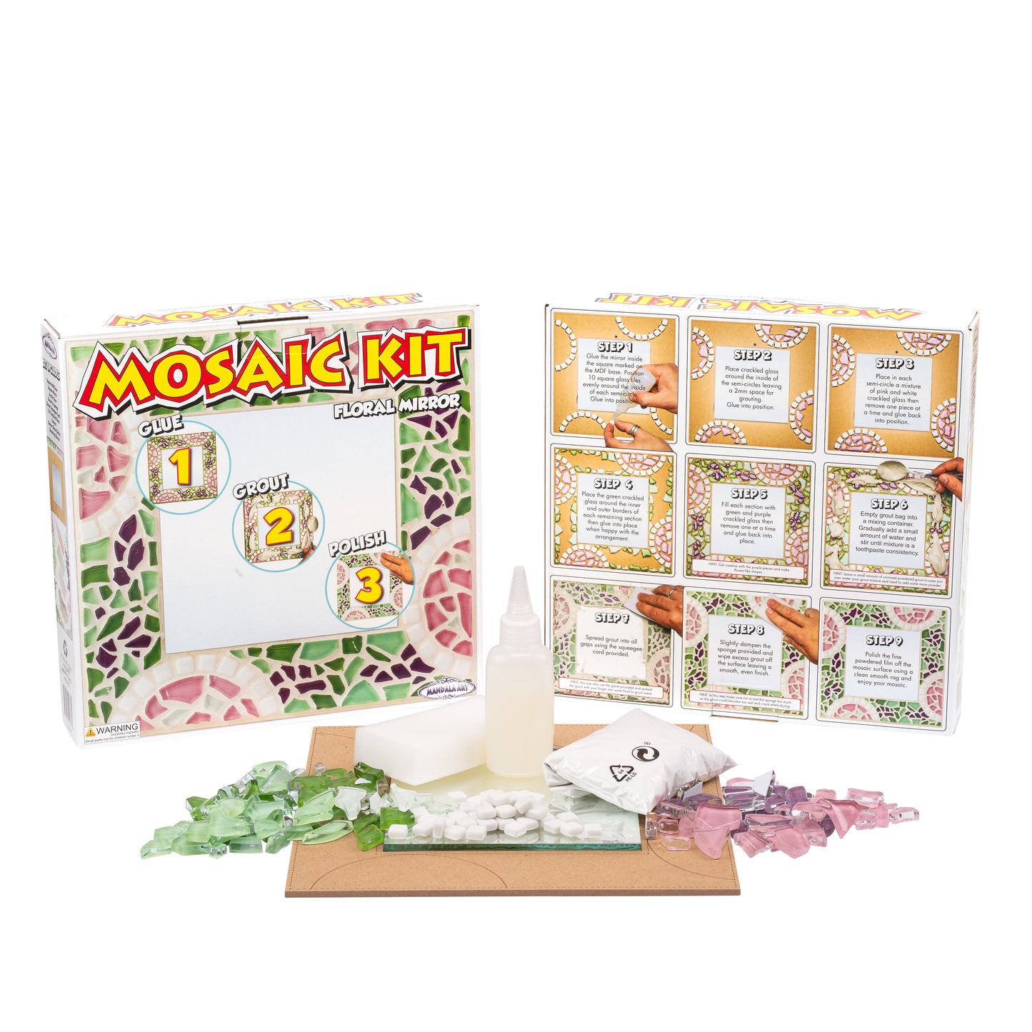 Floral Mirror Kit