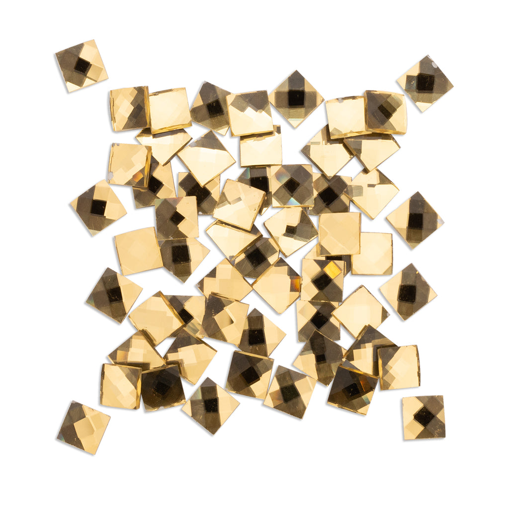 Gold Diamond Mirror 15mm - 50 tiles