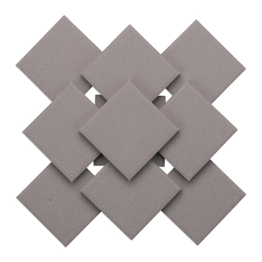 Grey 48mm Porcelain Ceramic Tiles 250g