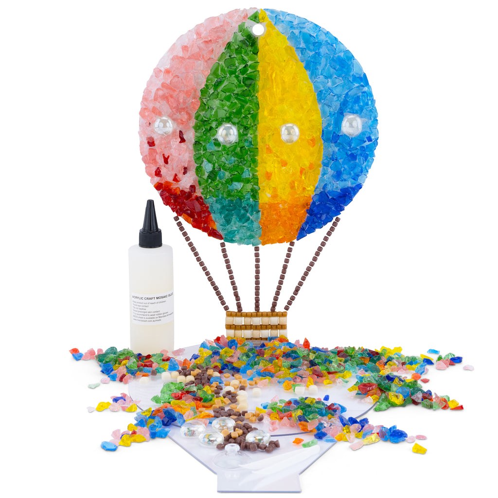 Hot Air Balloon Mosaic Suncatcher Kit