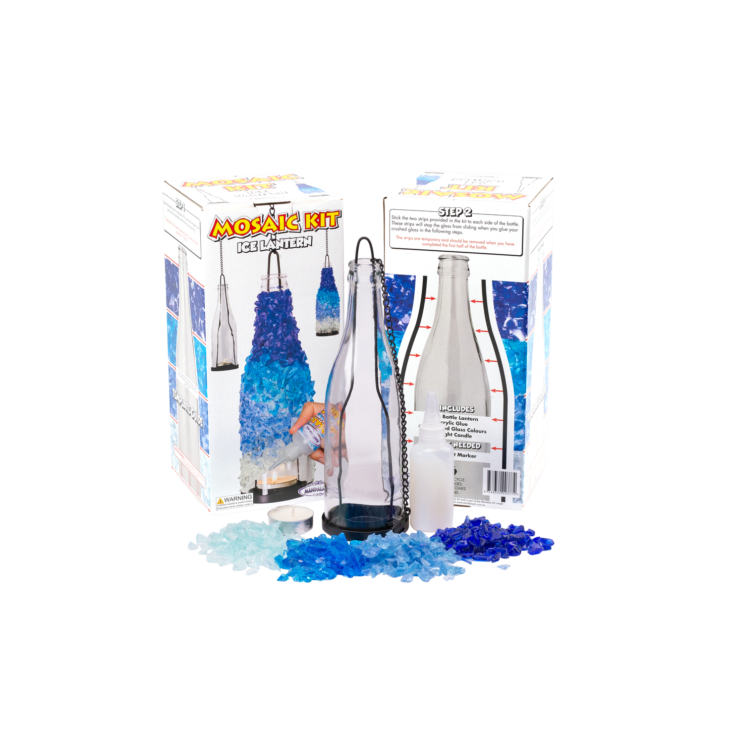 Ice Lantern Glass Mosaic Craft Kit