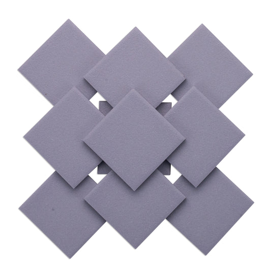 Lavender 48mm Porcelain Ceramic Purple Tiles 250g