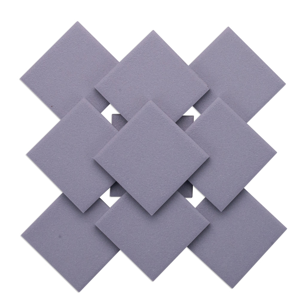 Lavender 48mm Porcelain Ceramic Purple Tiles 250g