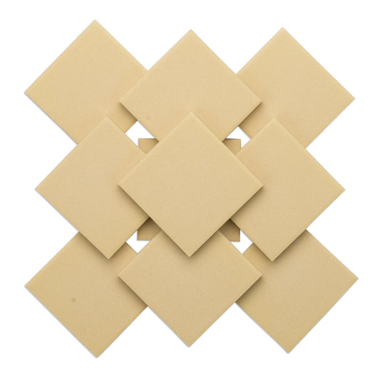 Lemon 48mm Porcelain Ceramic Yellow Tiles 250g