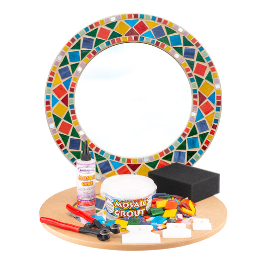 Rainbow Moroccan Mirror Mosaic Craft Kit