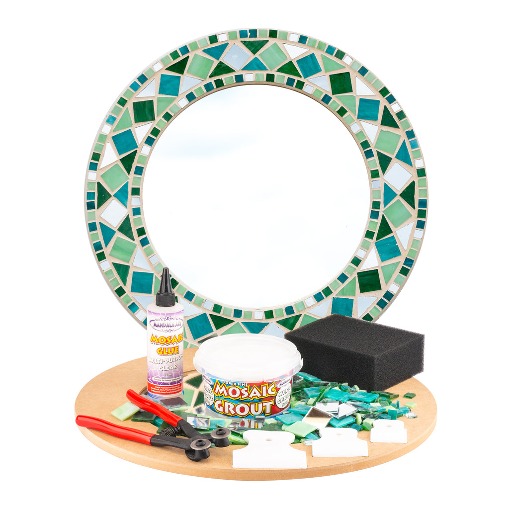 Choose Your Colour Moroccan Mirror Mosaic Craft Kit