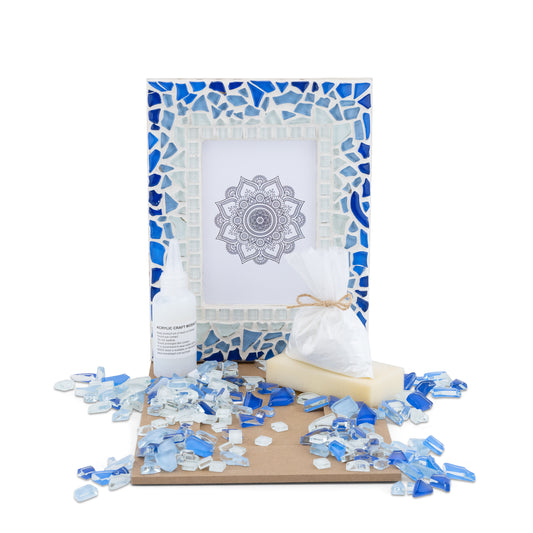 Ocean Photo Frame Mosaic Kit