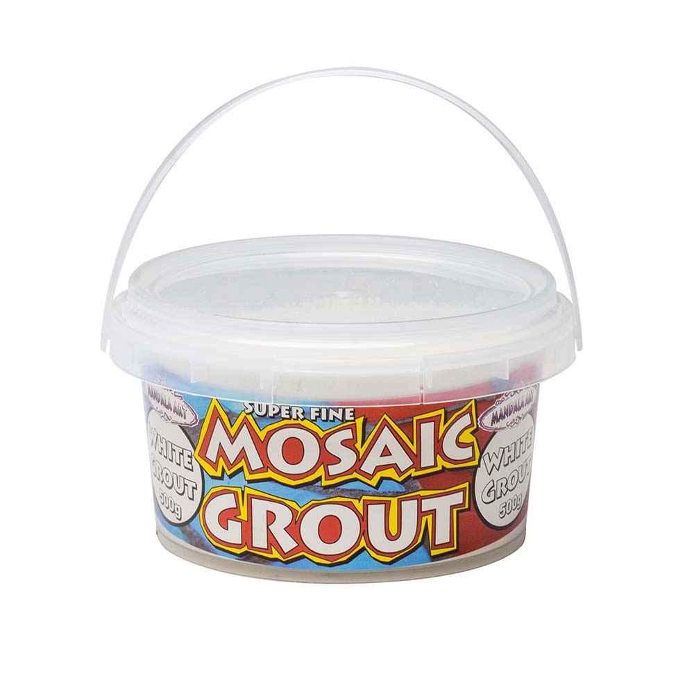 Superfine Mosaic Grout Powder - White 500g