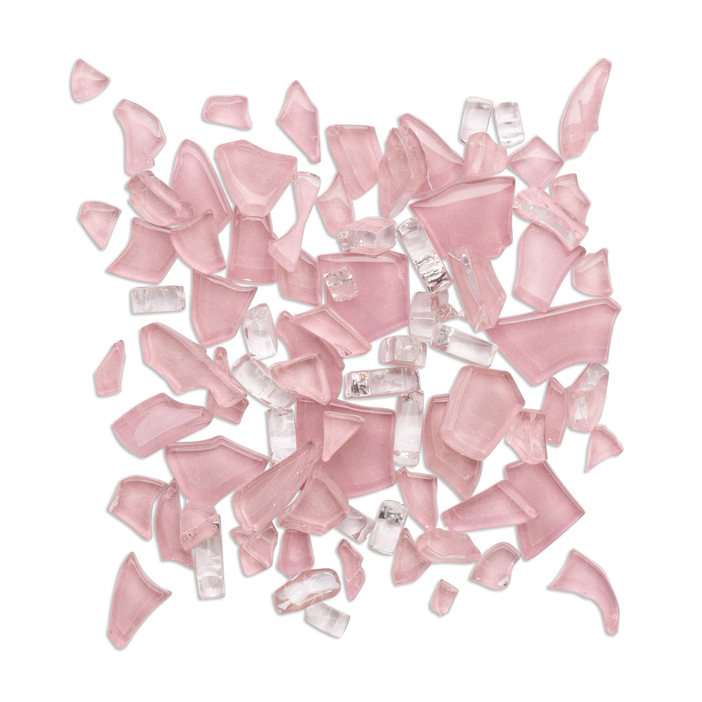 Pink Crackled 250g Pink Tile