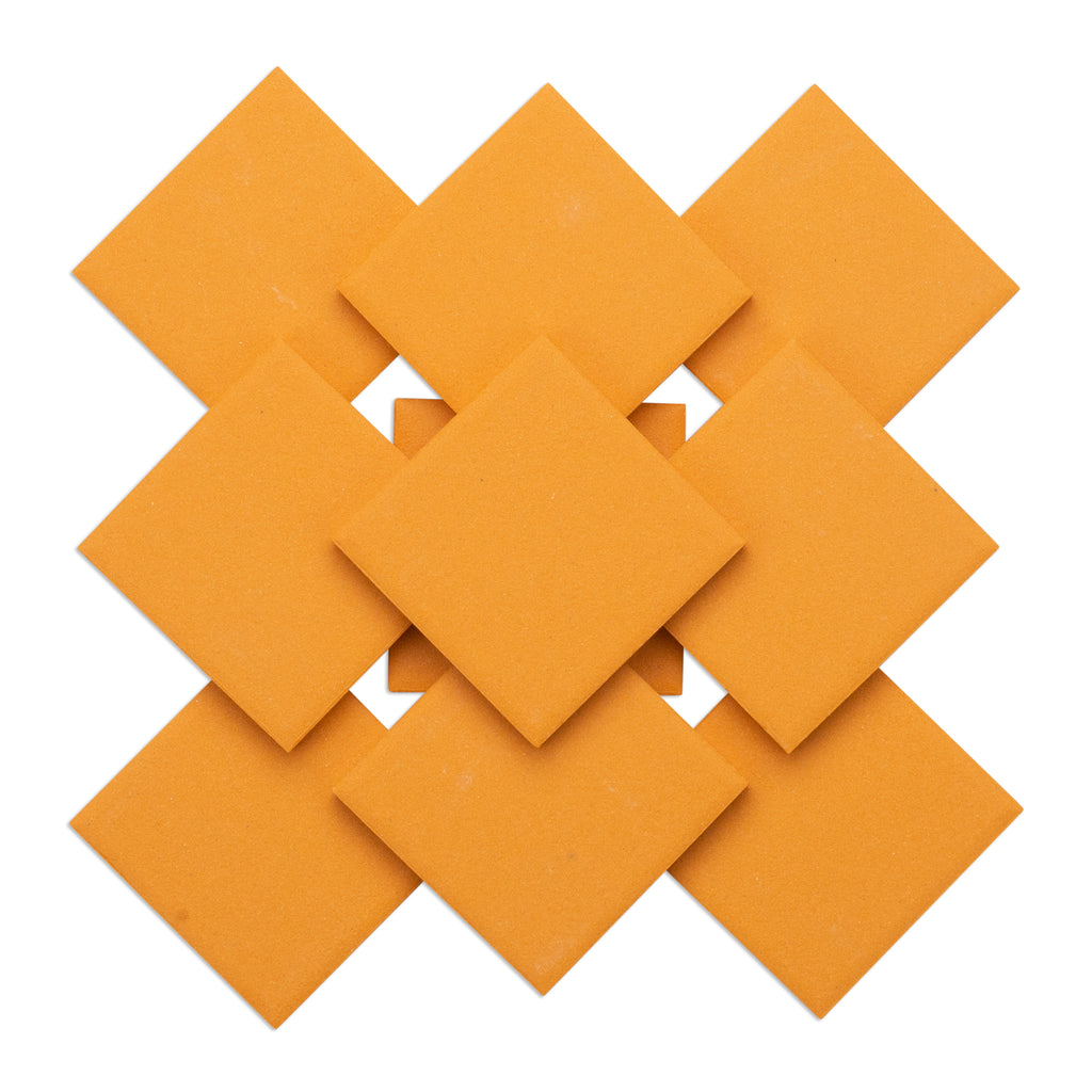 Pumpkin 48mm Porcelain Ceramic Orange Tiles 250g