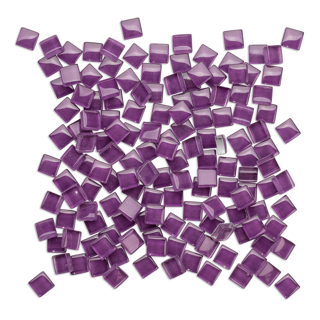Purple Crystal Glass Tiles 250g